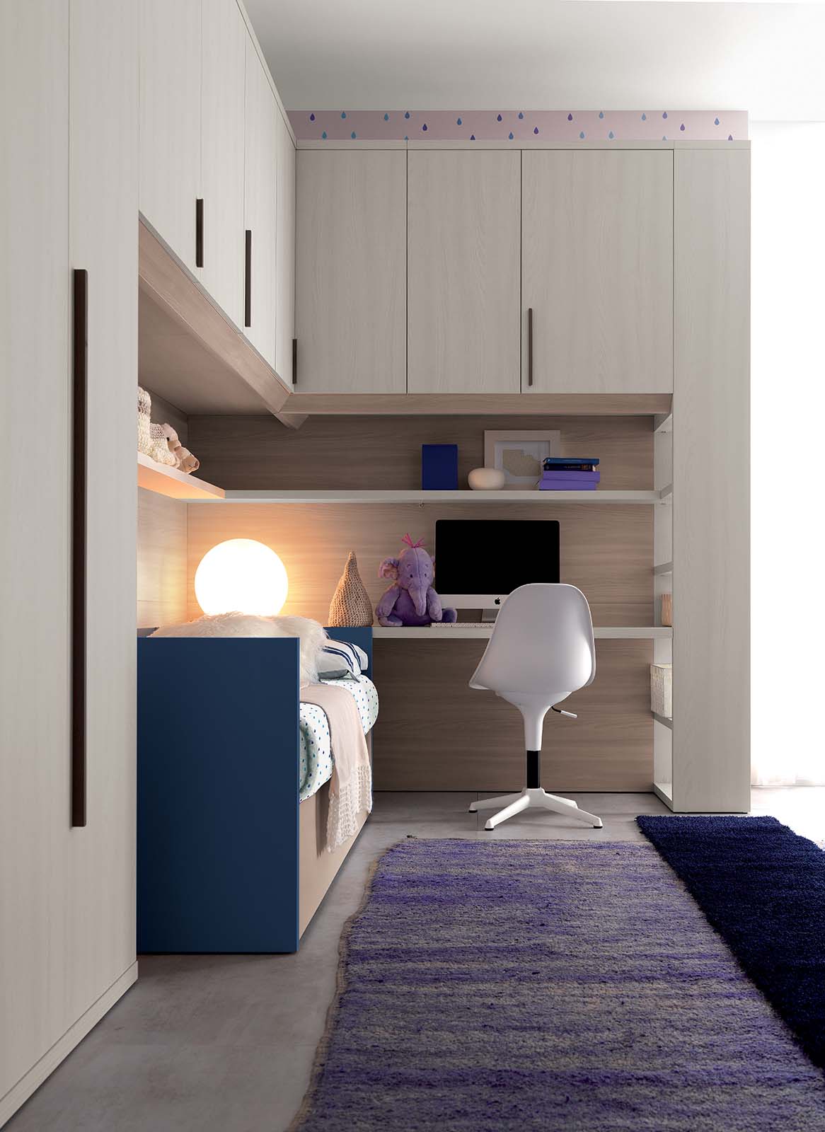Moduli sospesi Outline  Idee per piccole camere da letto, Camerette,  Arredamento piccola camera